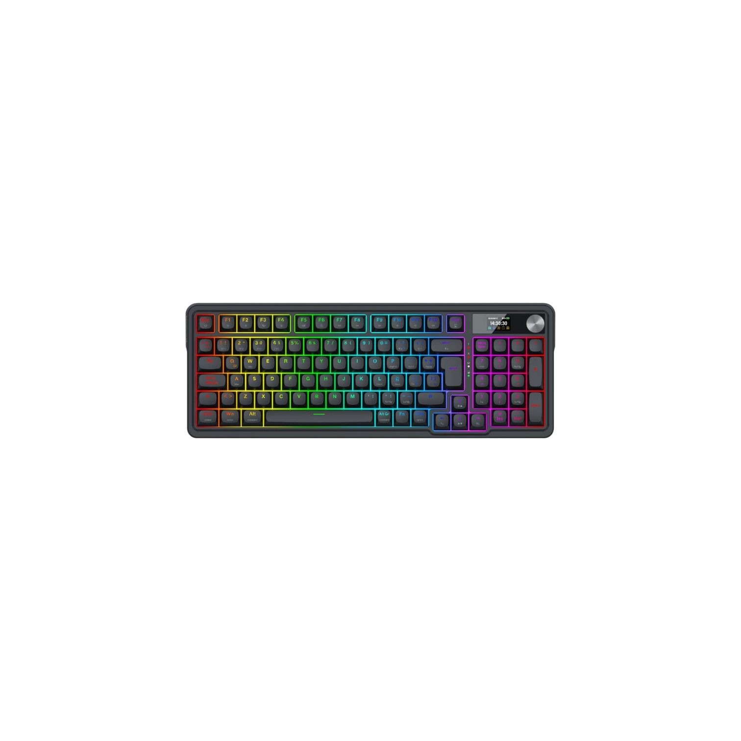 Redragon Eisa Lcd Pro - Teclado Inalámbrico