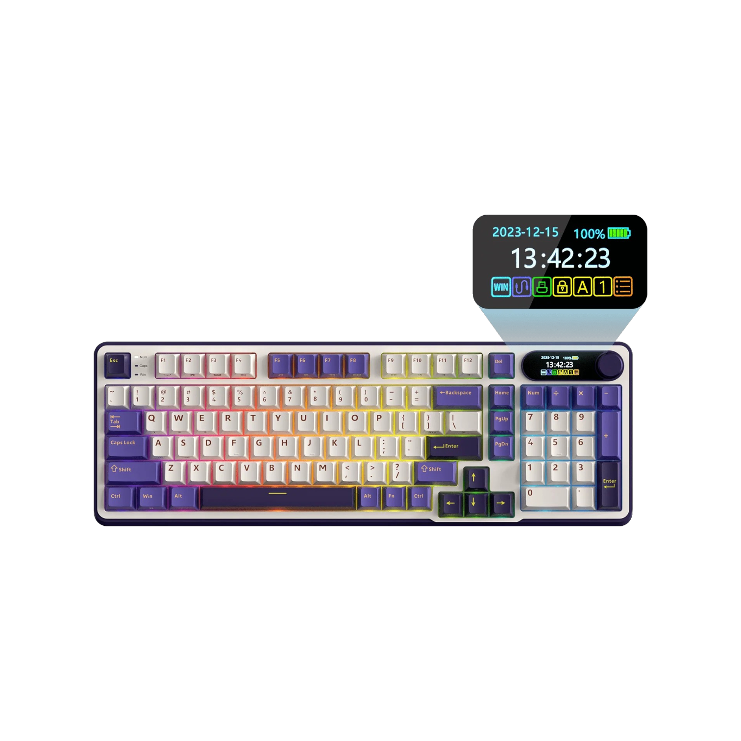 RK Royal Kludge S98 - Teclado Inalámbrico